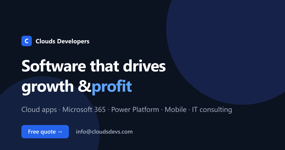 Clouds Developers | Technology & Software Solutions